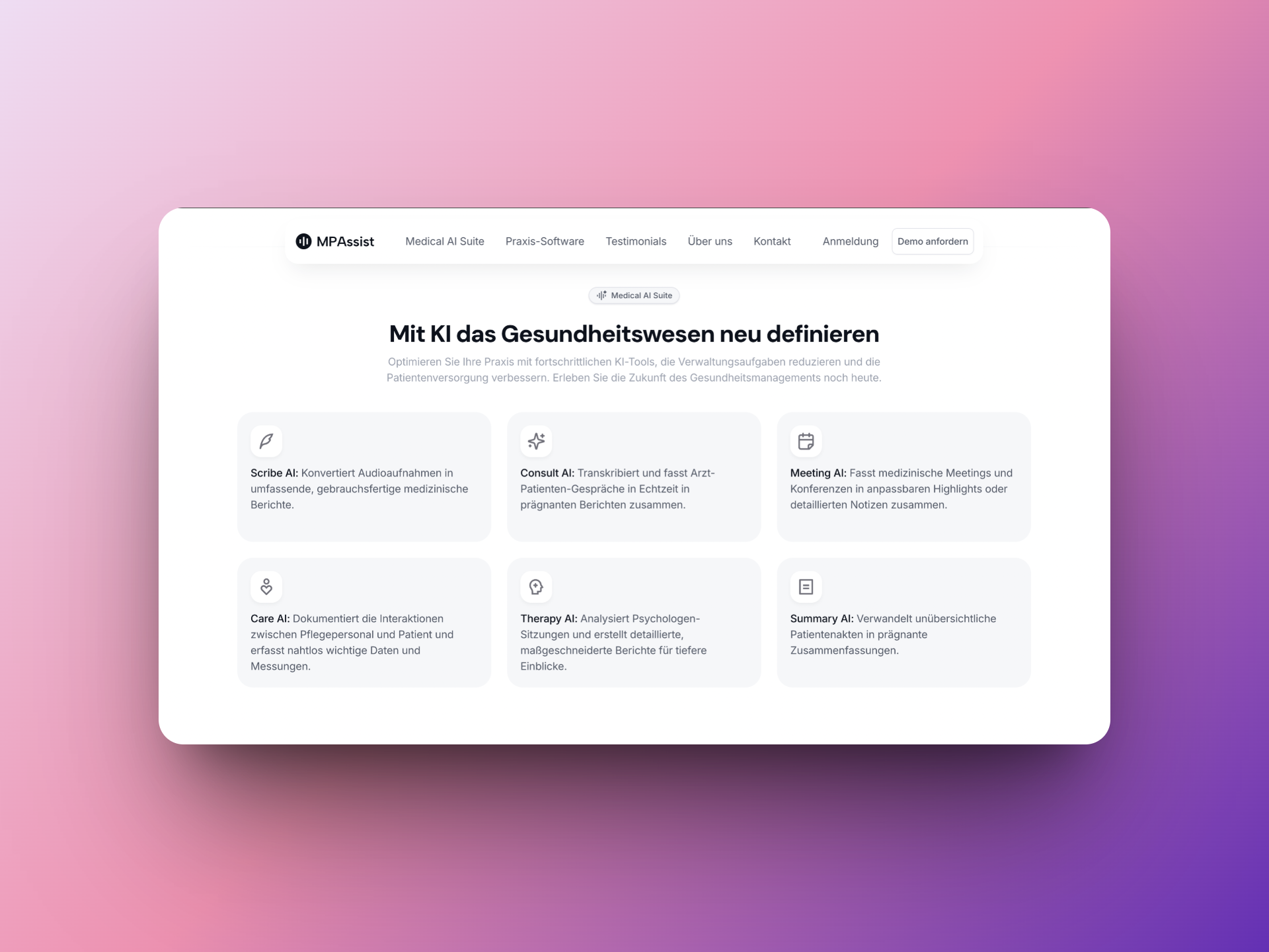 MPAssist.ai - AI for Smarter Healthcare