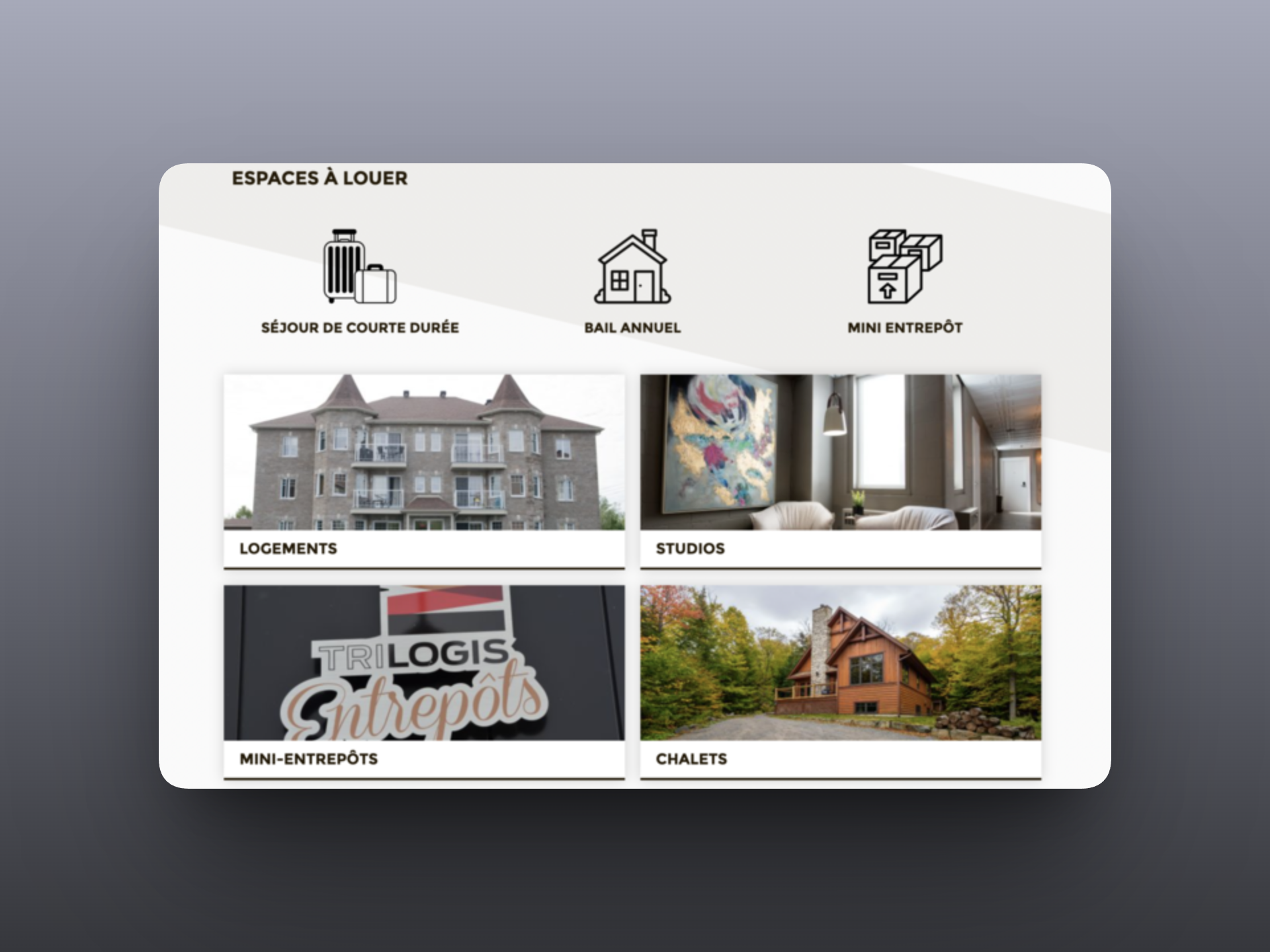 Tri-Logis.ca - Intelligent Automation for Real Estate